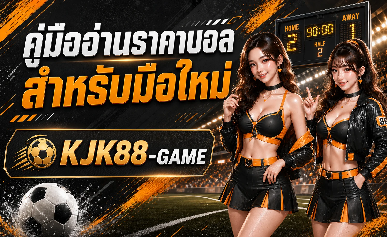 KJK88-GAME คู่มืออ่านราคาบอลและจัดงบสำหรับมือใหม่